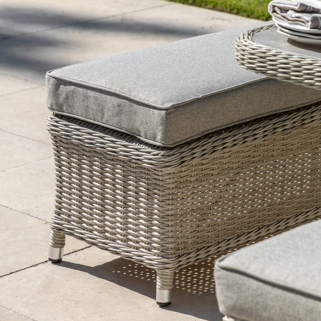 Gallery Direct Holton Corner Dining Firepit Set
