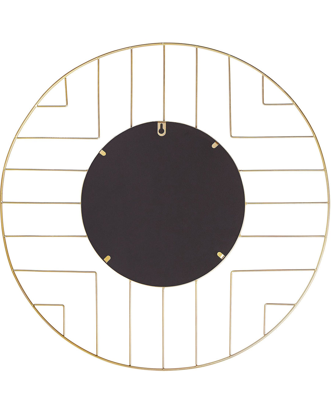 Hesdin Wall Mirror Metal Gold