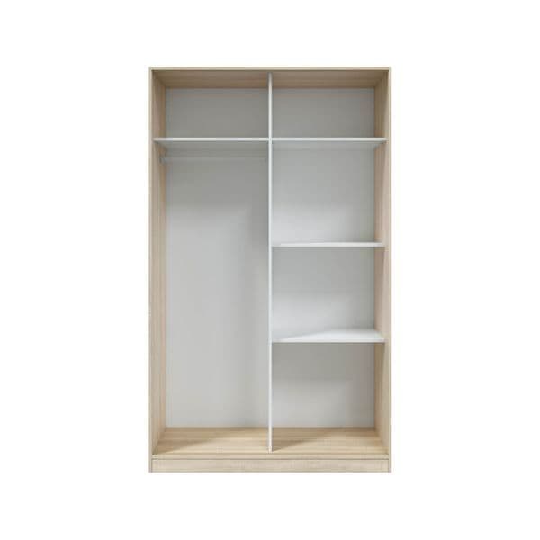 Arvil 2-Door Sleek Sliding Wardrobe