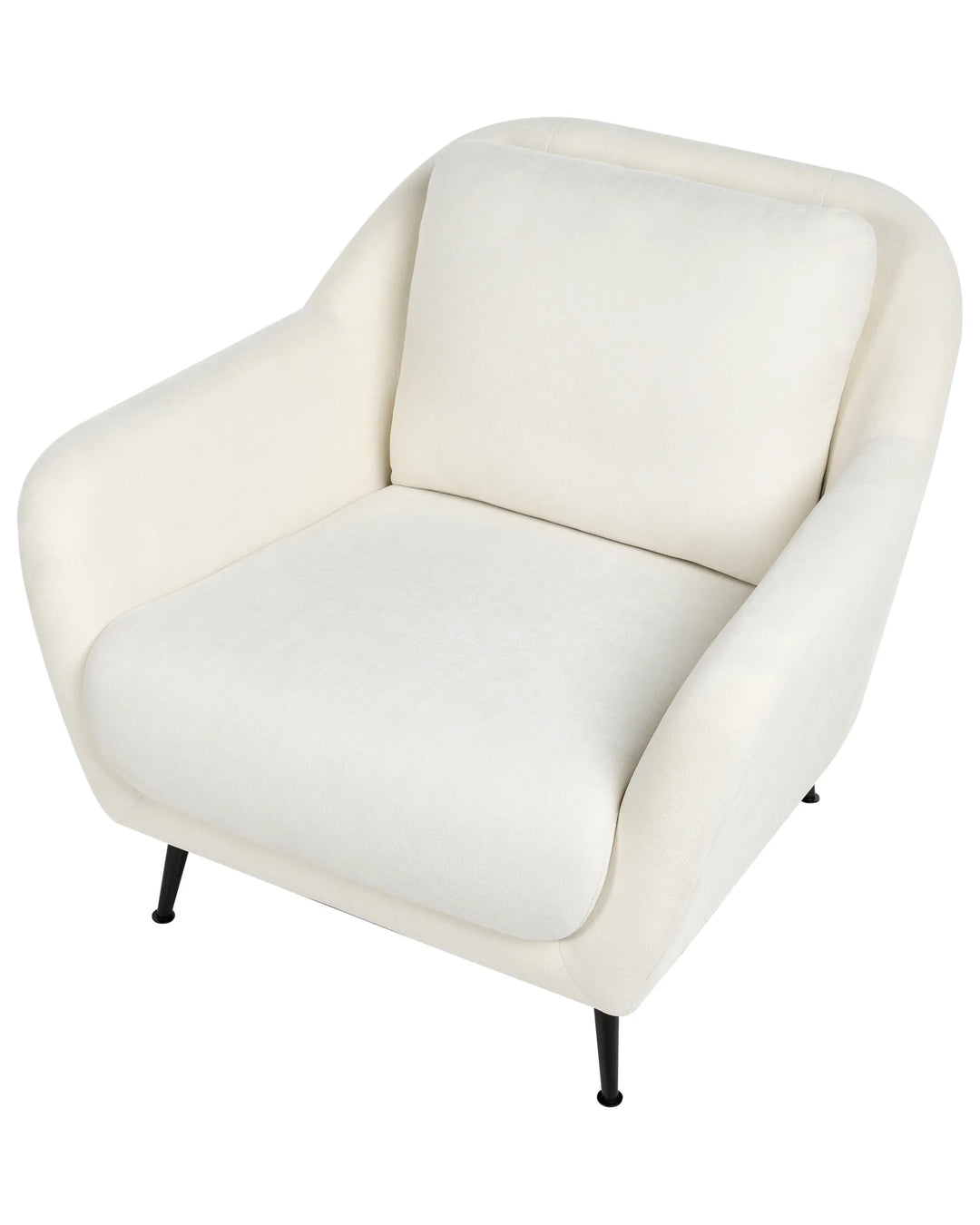 Armchair Chenille White Momence