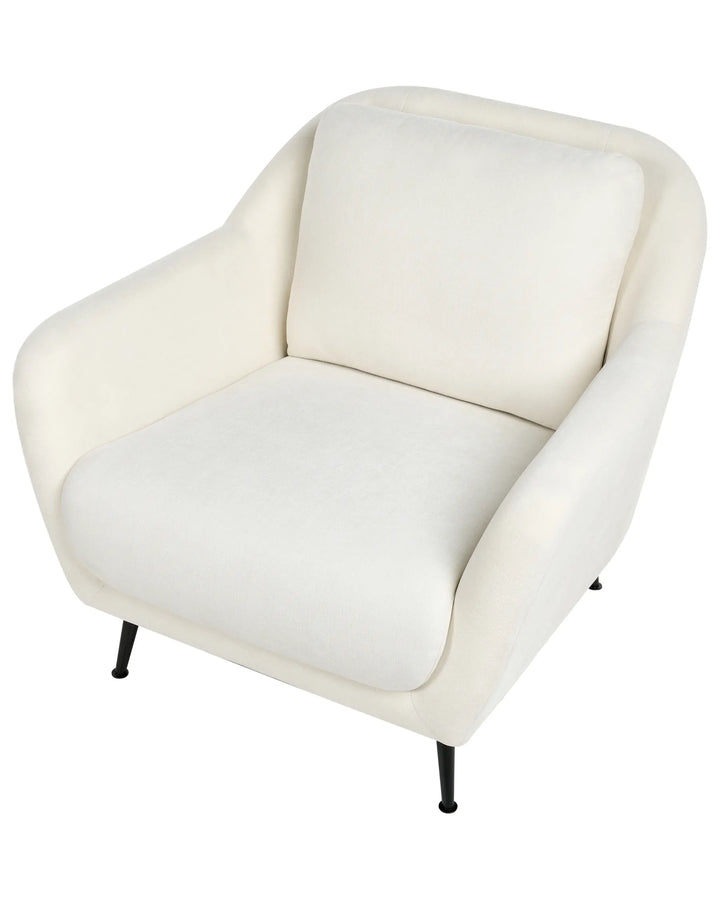 Armchair Chenille White Momence