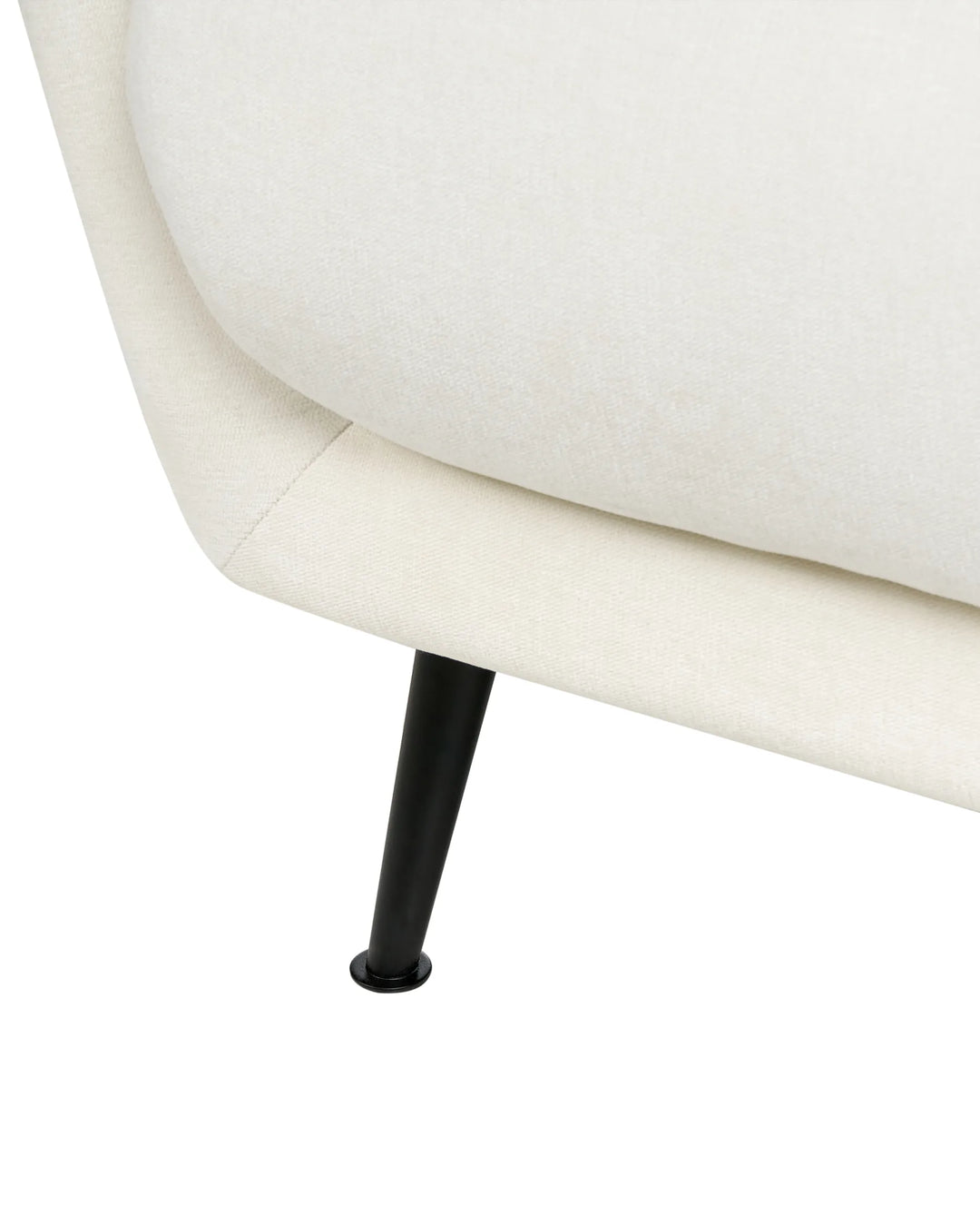 Armchair Chenille White Momence