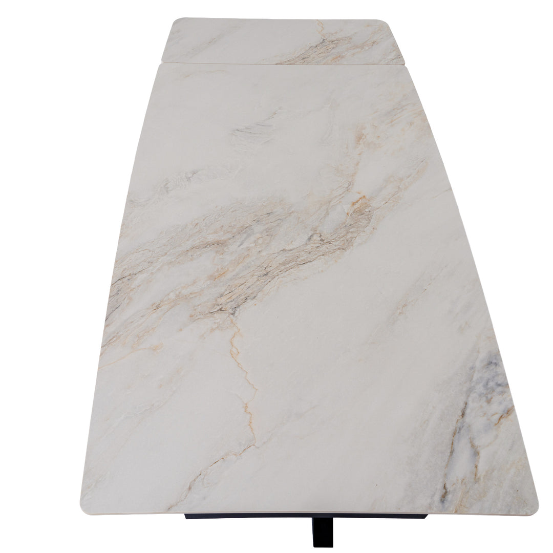 Romanby Stone Extending Dining Table