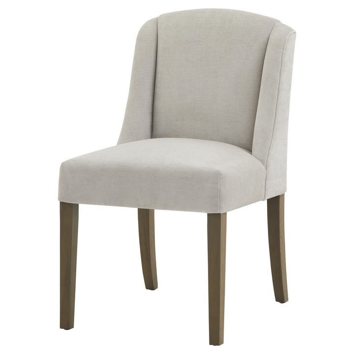 Compton grey upholstered dining chair