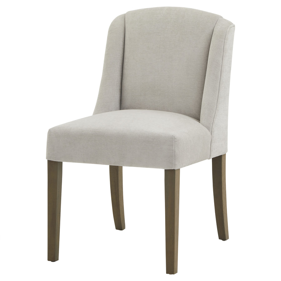 Compton grey upholstered dining chair