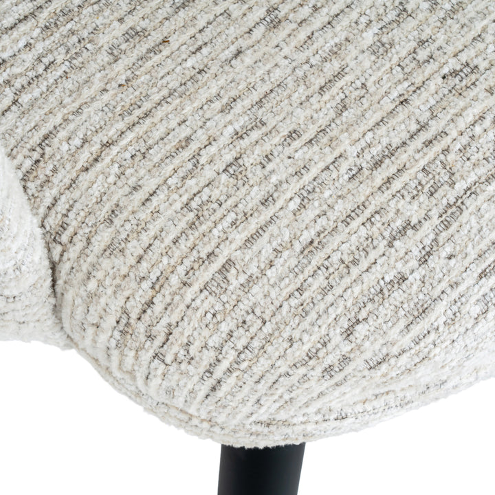Sorelle Curved Fabric Dining Chair