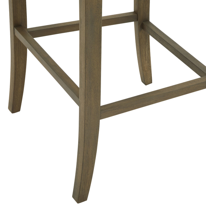 Epsom Grey Fabric Bar Stool