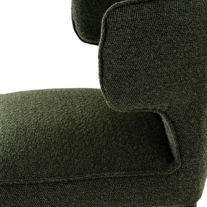 Avia Moss Fabric Barstool