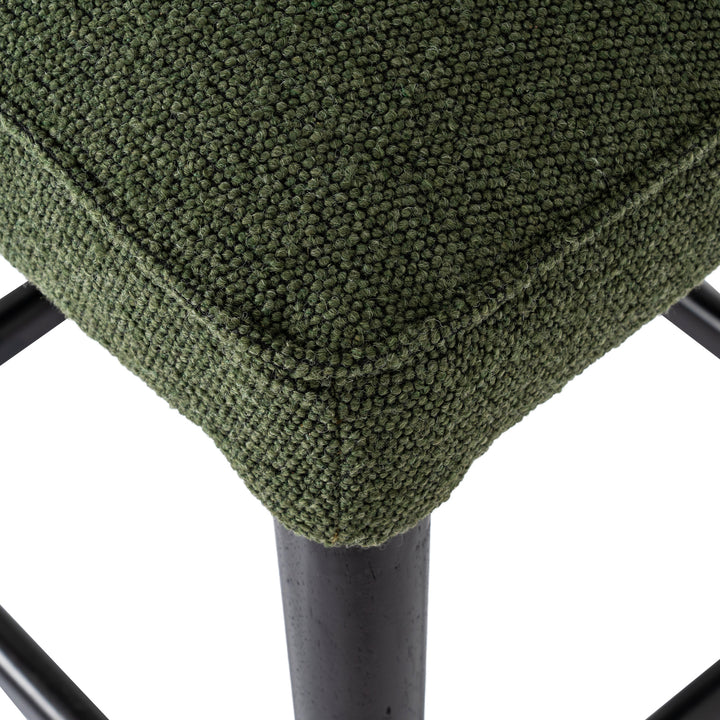 Avia Moss Fabric Barstool