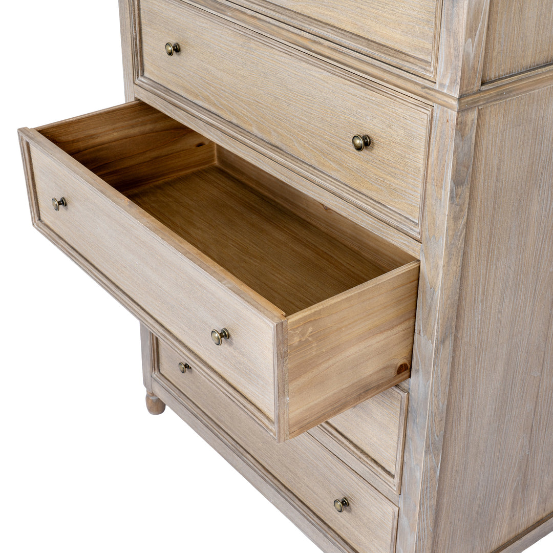 Delphine Collection Tall 5 Drawer Chest
