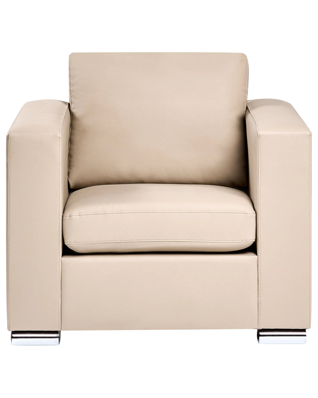 Helsinki Armchair Leather Beige