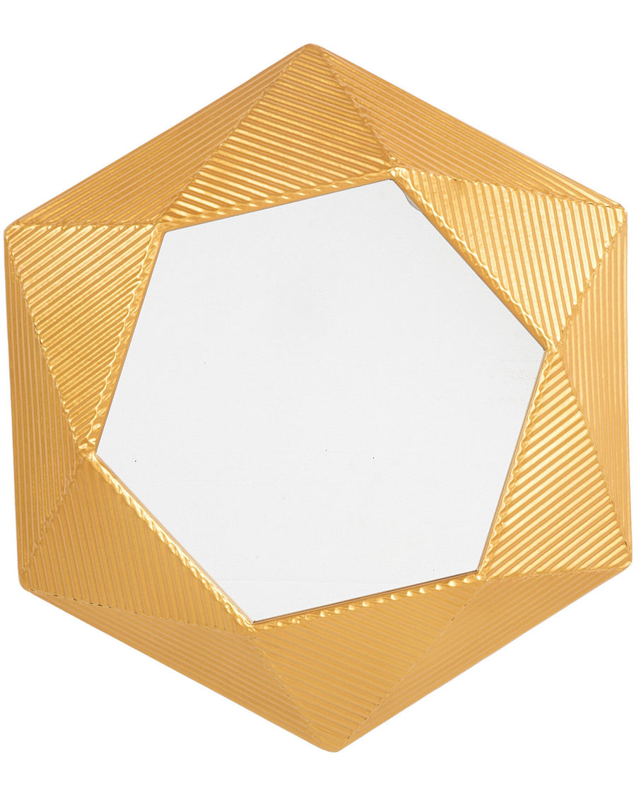 Bastia Wall Mirror Metal Gold