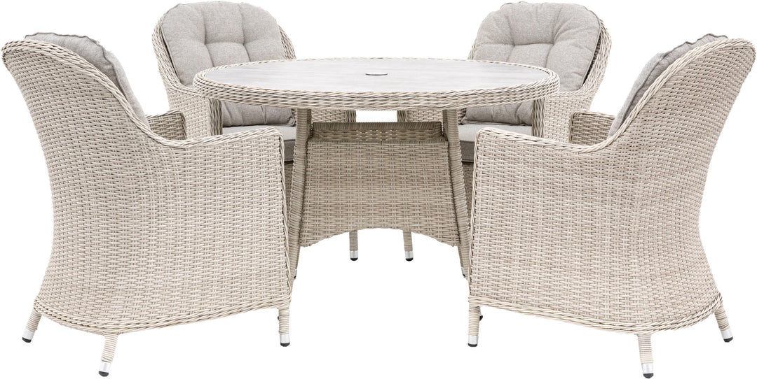 Holton 4 Seat Dining Set