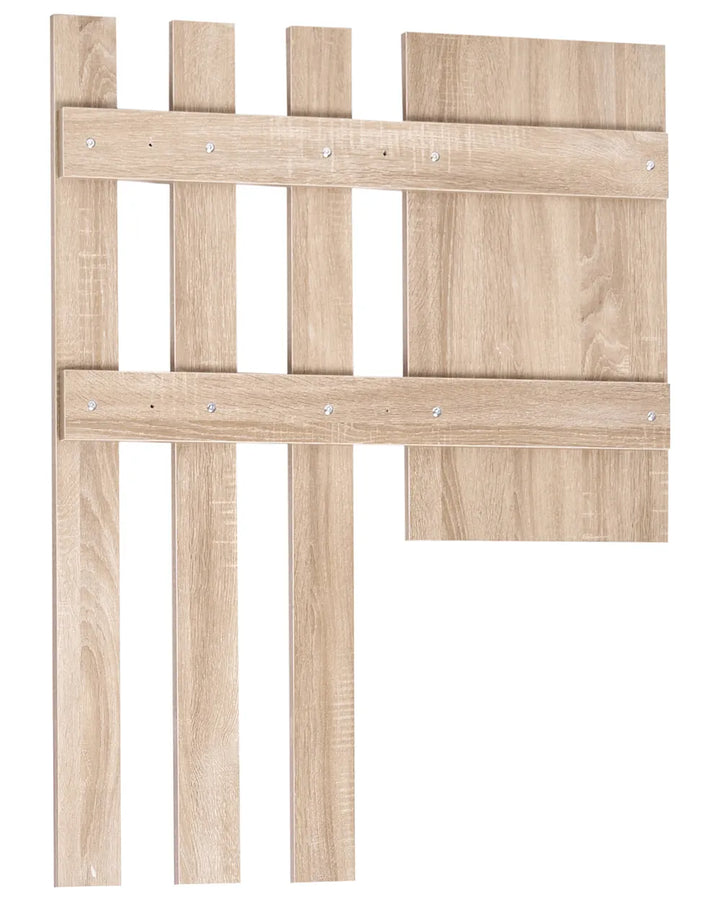 Hallway Shoe Cabinet Set Light Brown Capri