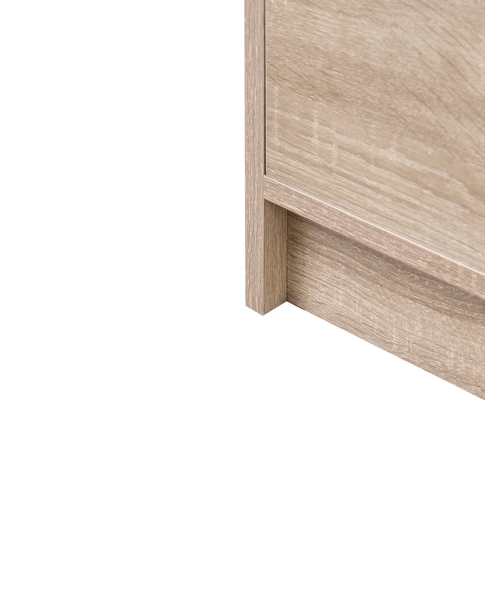 Hallway Shoe Cabinet Set Light Brown Capri