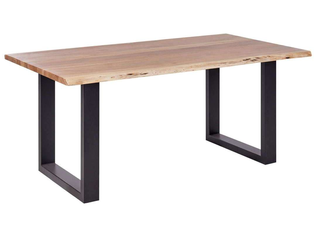 Heby Acacia Dining Table 180 x 94 cm Light Wood