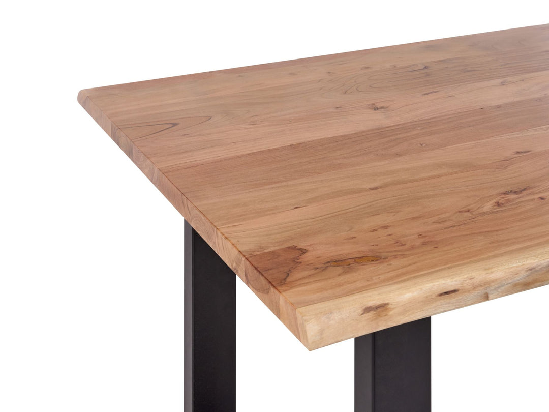 Galghard Acacia Dining Table 200 x 95 cm Light Wood