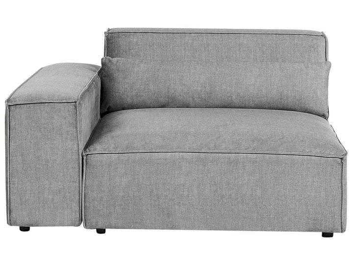 Hellnar 2 Seater Modular Fabric Sofa Grey