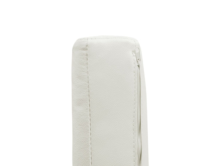 Helsinki 2 Seater Leather Sofa White