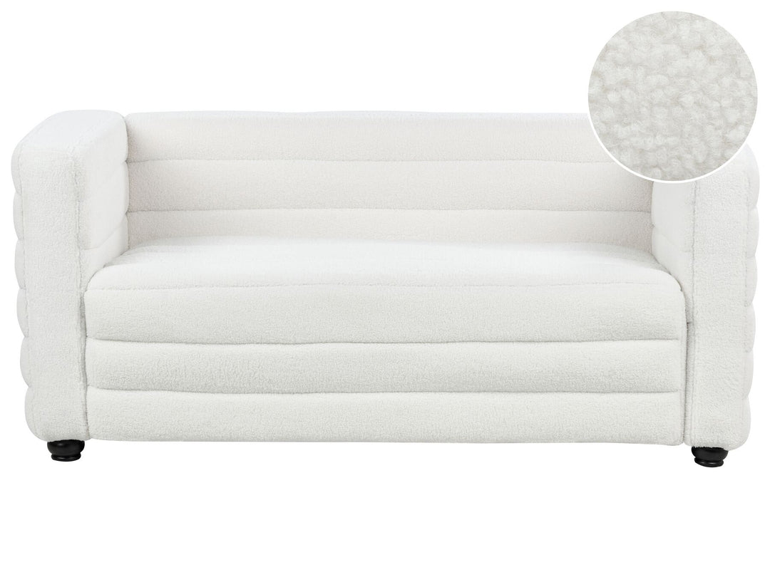 Hofn 2 Seater Boucle Sofa Off-White