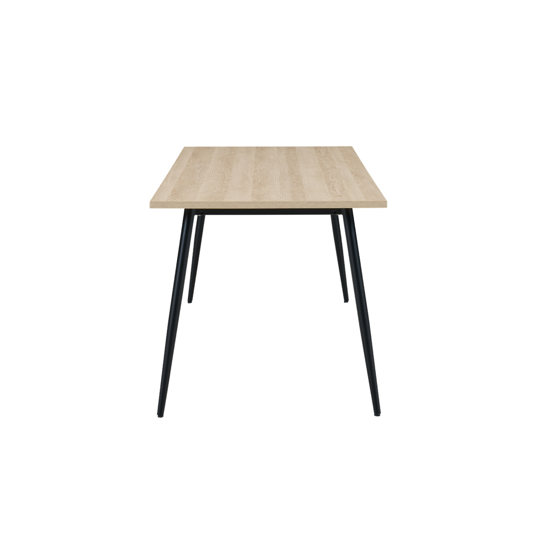 Horizon Natural Wood Rectangular Dining Table 180cm