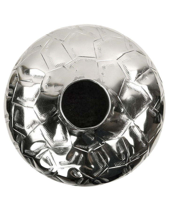 Inshas Flower Vase Metal 39 cm Silver