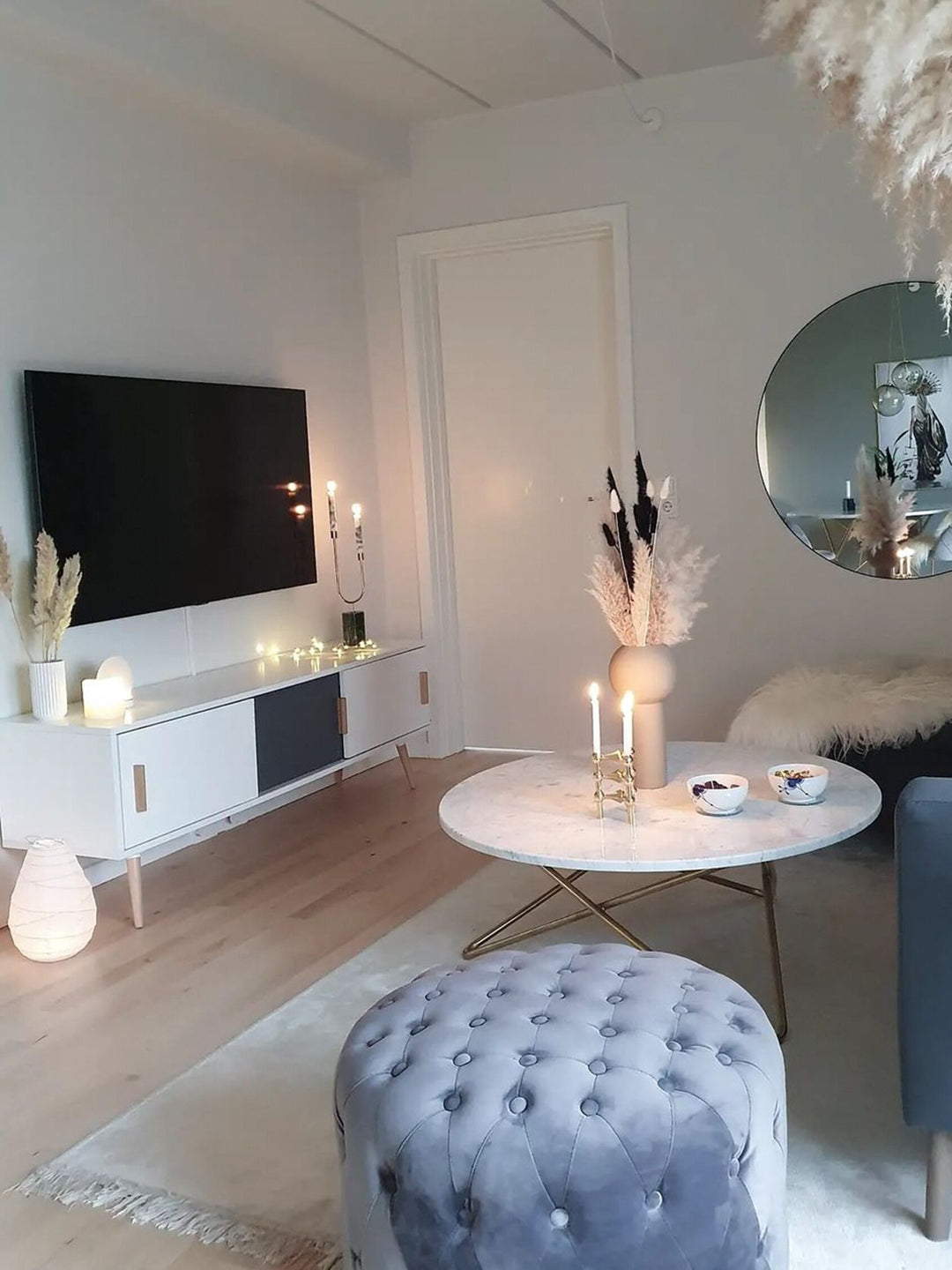 TV Stand White Sadie