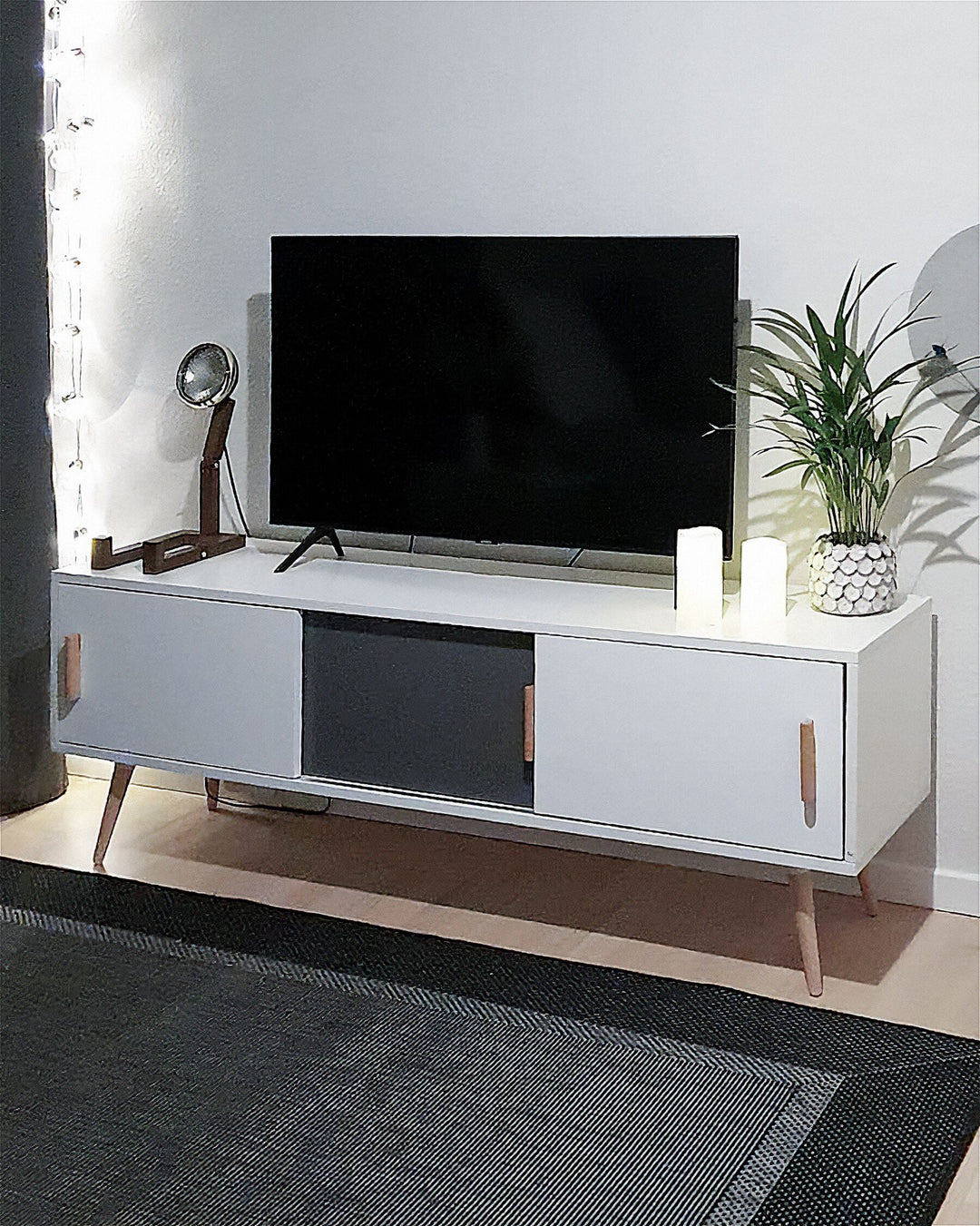 TV Stand White Sadie