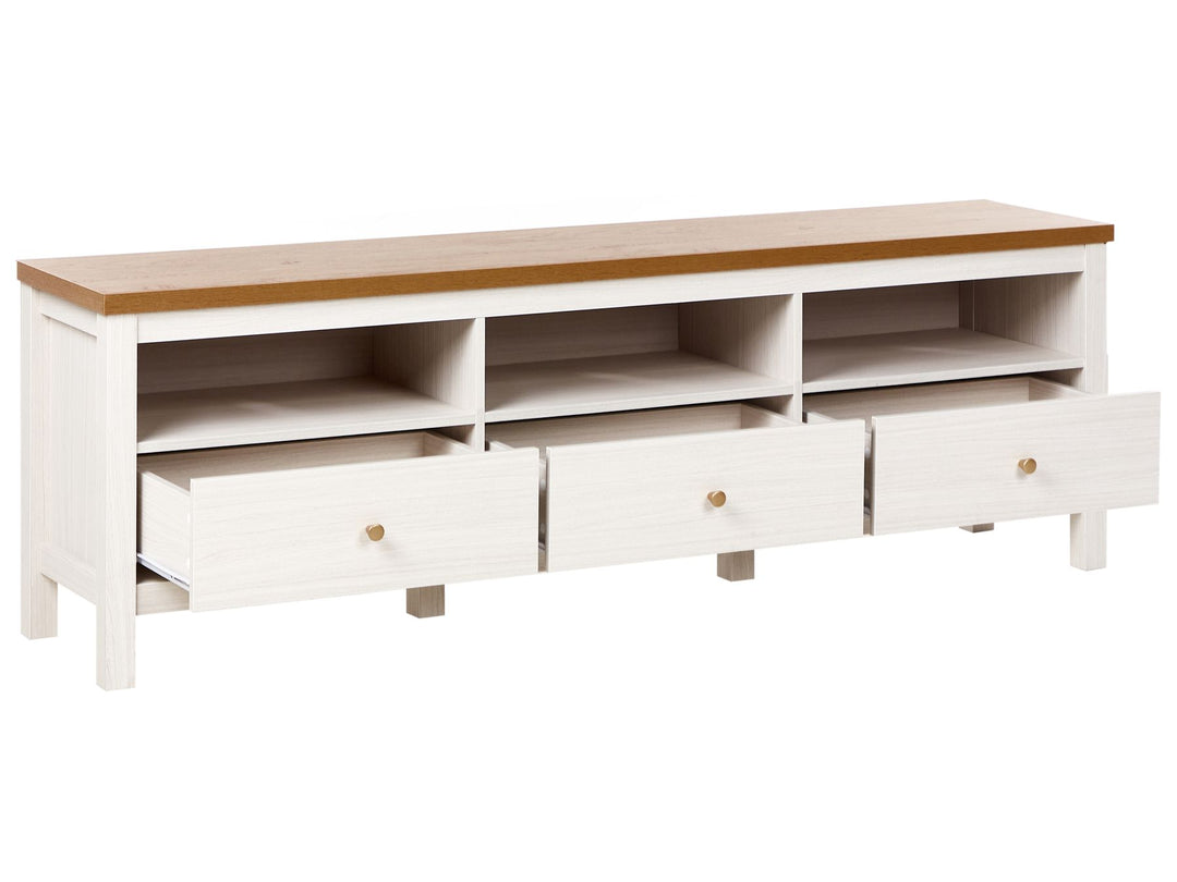 TV Stand White Inniss