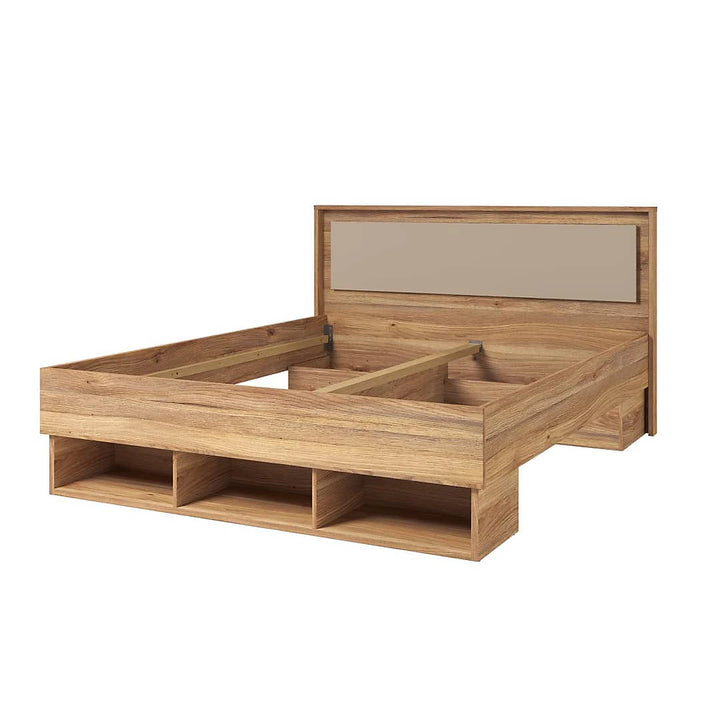 Impressio 31 Luxurious Divan Bed EU King in Oak Mauvella & Congo