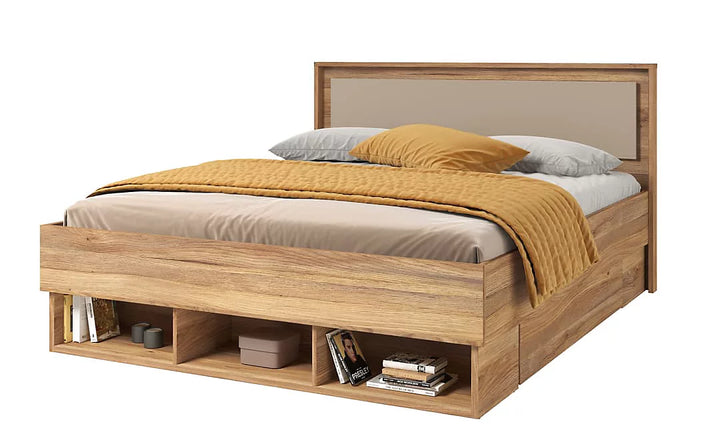 Impressio 31 Luxurious Divan Bed EU King in Oak Mauvella & Congo