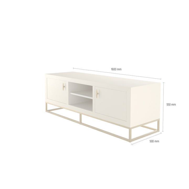 D.I.Designs Hampton TV Unit Ivory