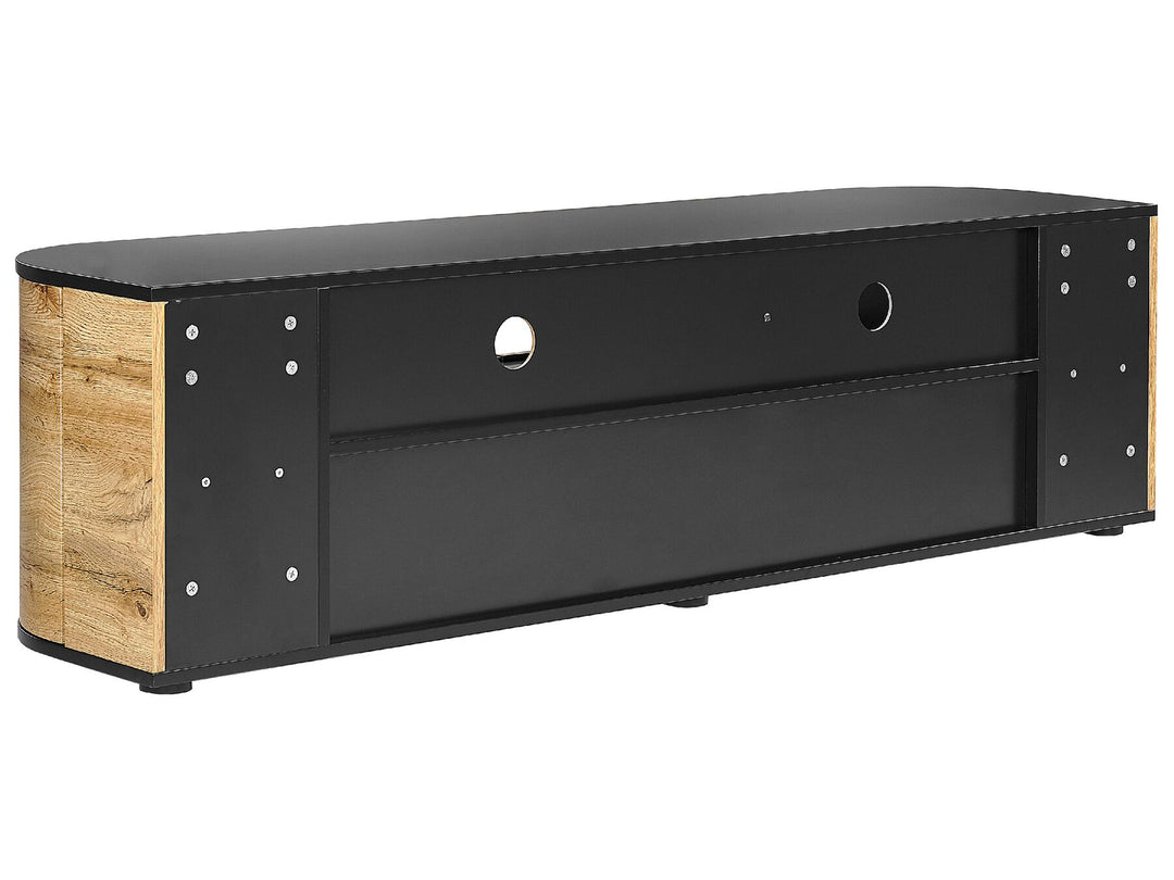 TV Stand Brown/ Black Melfred