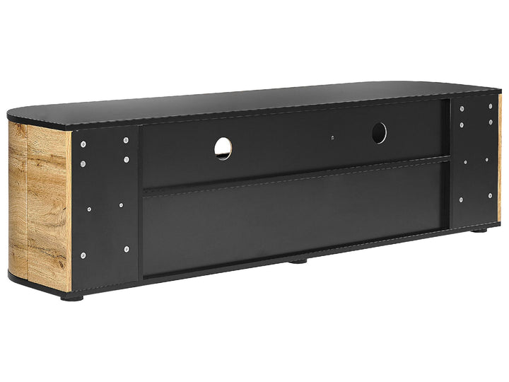 TV Stand Brown/ Black Melfred