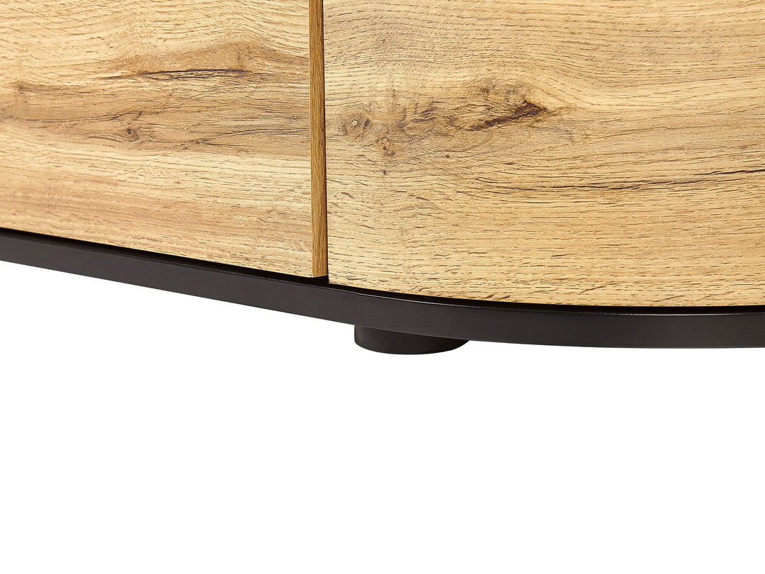 TV Stand Brown/ Black Melfred
