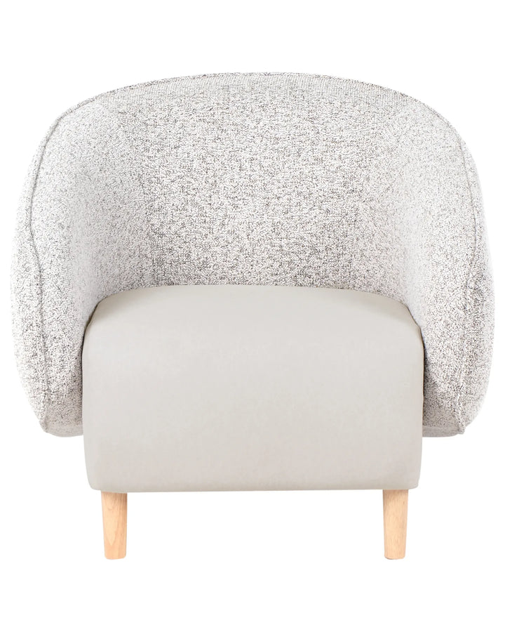 Armchair Fabric Light Beige Hayle