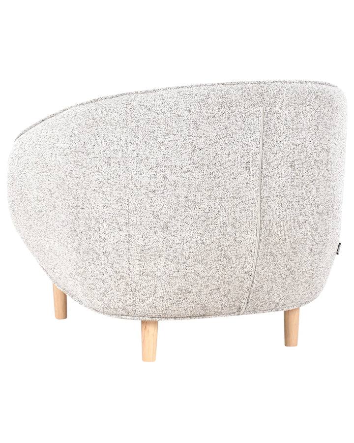 Armchair Fabric Light Beige Hayle