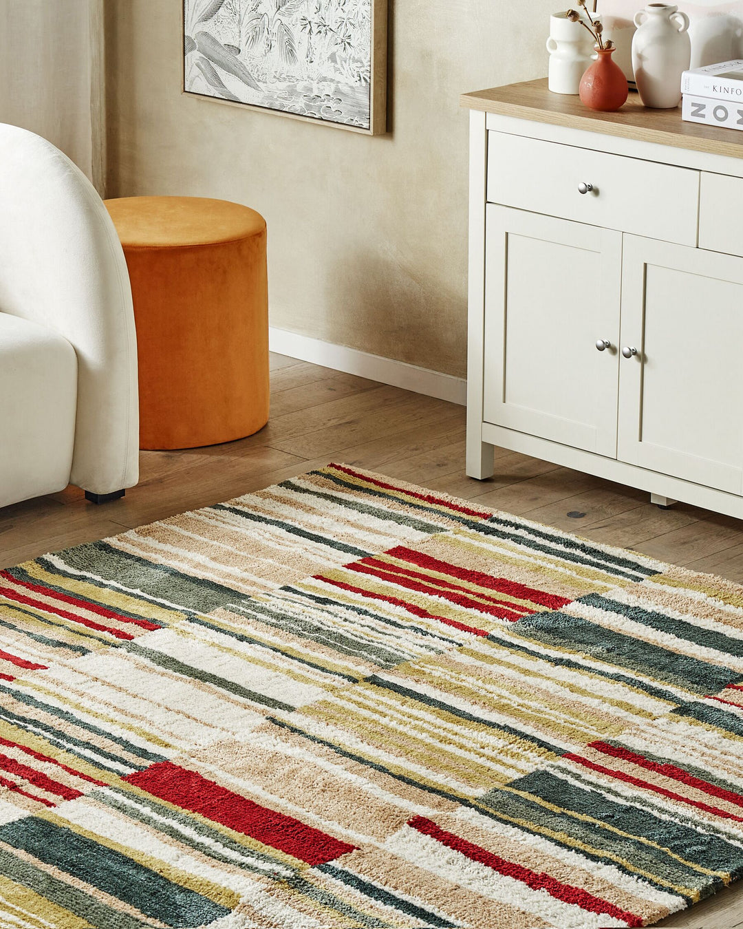 Fatsa Area Rug 160 x 230 cm Multicolour