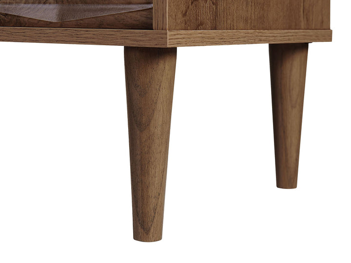 TV Stand Dark Brown Desarie