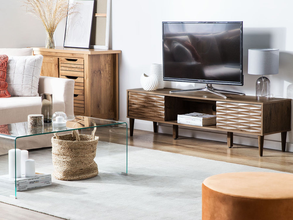 TV Stand Dark Brown Kayan