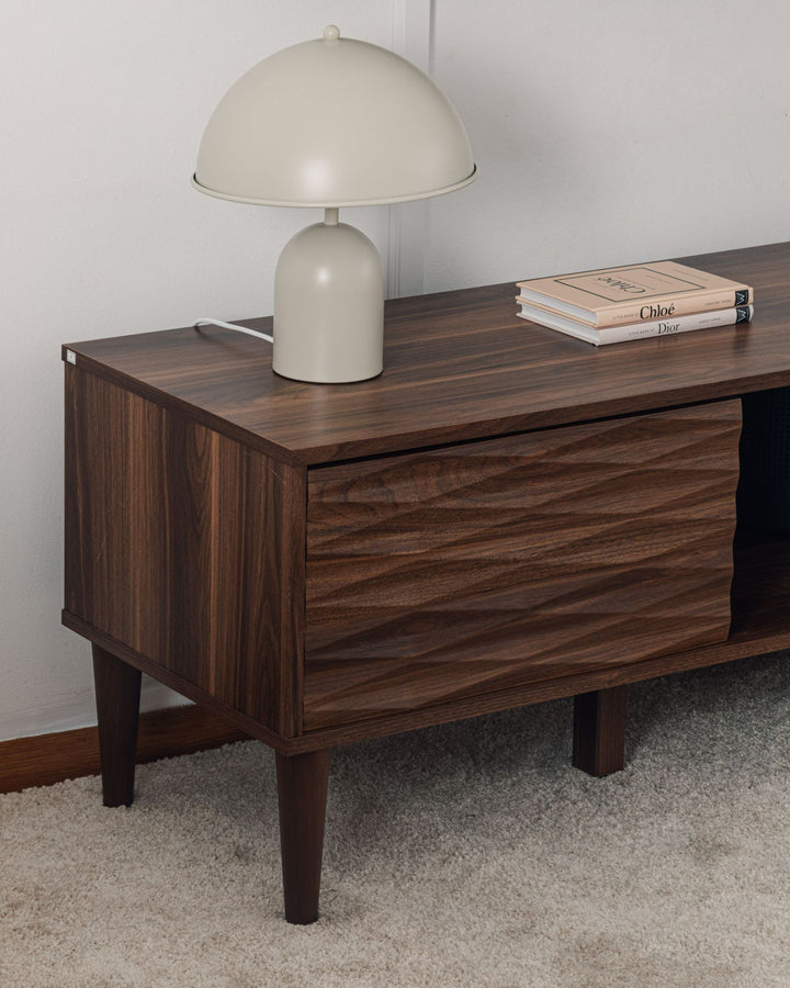 TV Stand Dark Brown Desarie