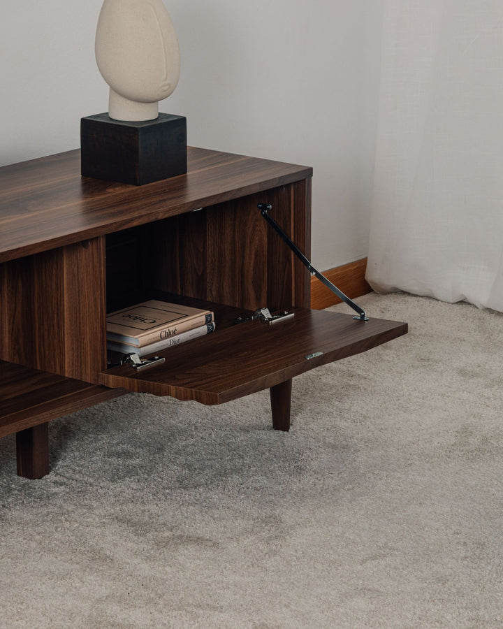 TV Stand Dark Brown Desarie