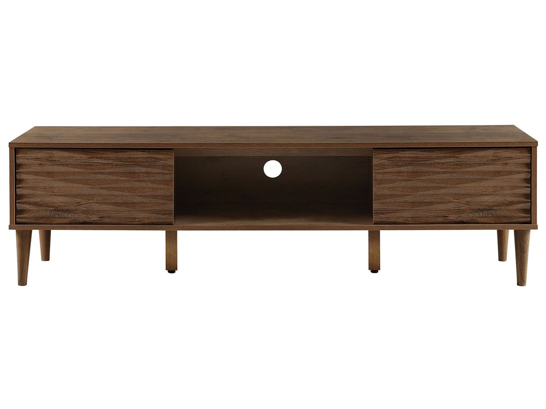 TV Stand Dark Brown Desarie