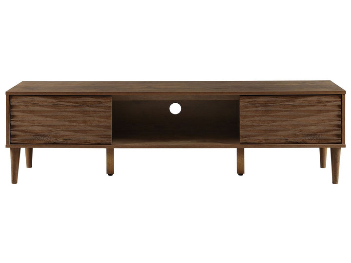 TV Stand Dark Brown Desarie