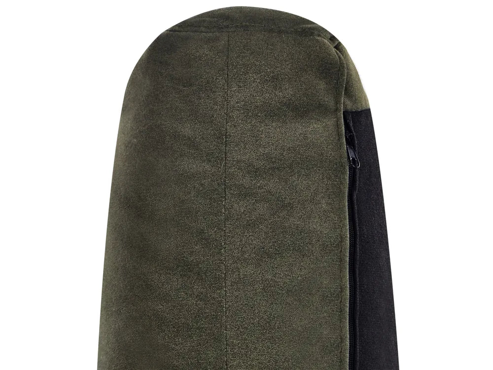 Corner Sofa 4 Seater Fabric Dark Green Left Hand Viola