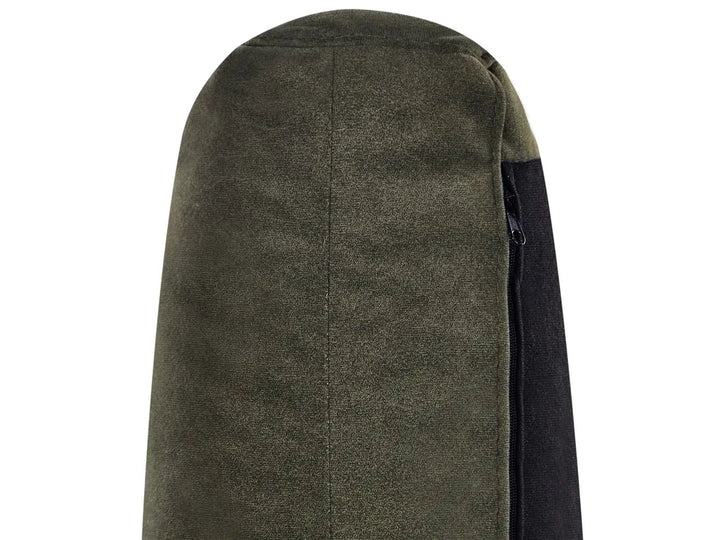 Corner Sofa 4 Seater Fabric Dark Green Left Hand Viola