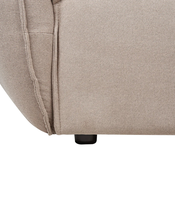 Armchair Fabric Taupe Lizetta