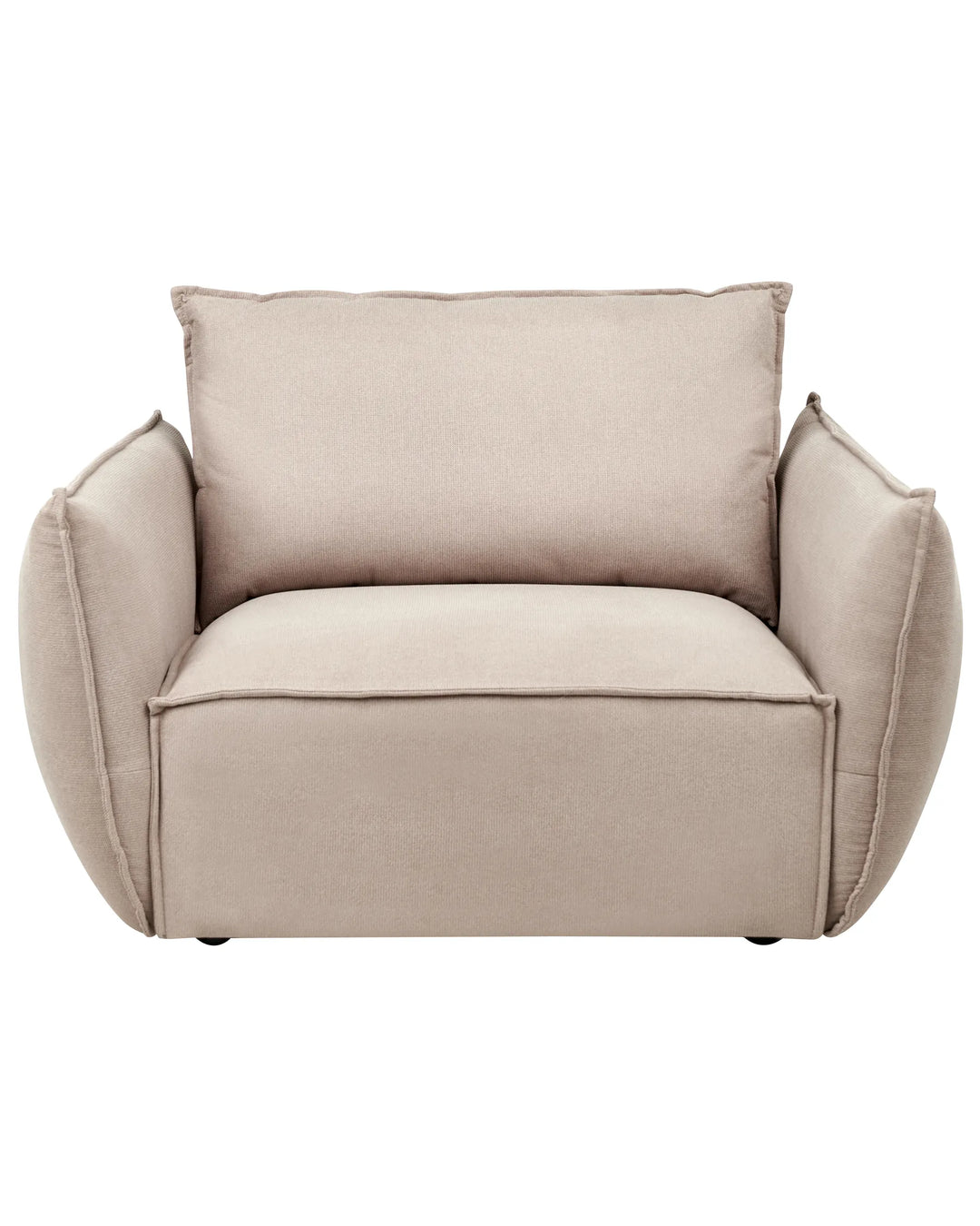 Armchair Fabric Taupe Lizetta