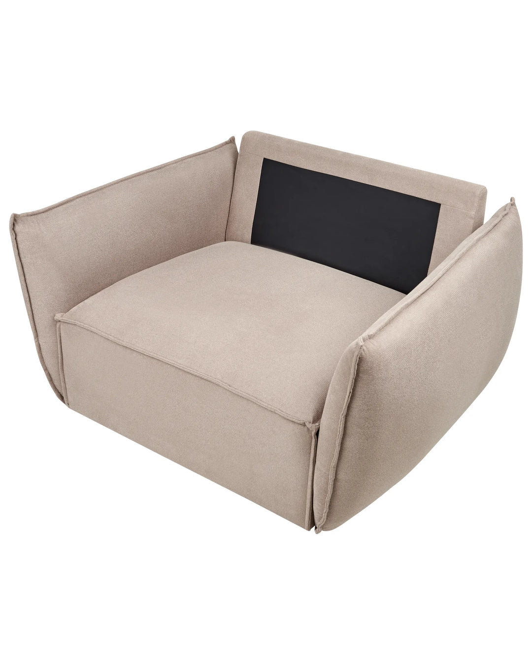 Armchair Fabric Taupe Lizetta