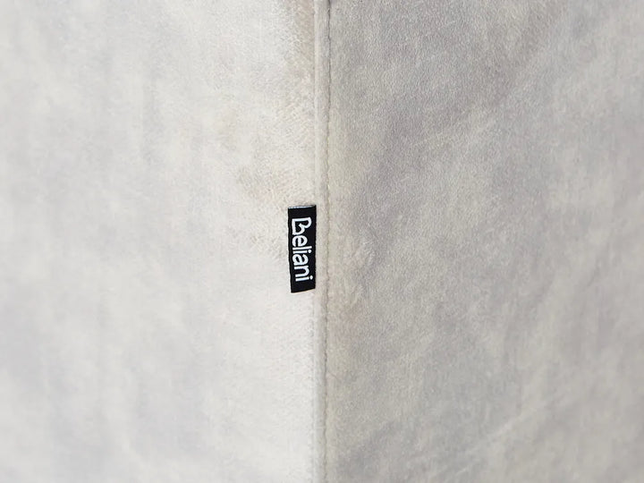 Corner Sofa 4 Seater Fabric Light Beige Left Hand Viola